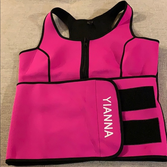 Yianna Neoprene Vest Hot Fuchsia Pink!!! - Picture 2 of 8